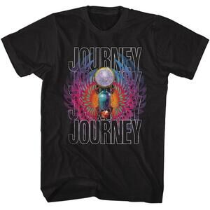 Journey Gradiant Scarab Black T Shirt